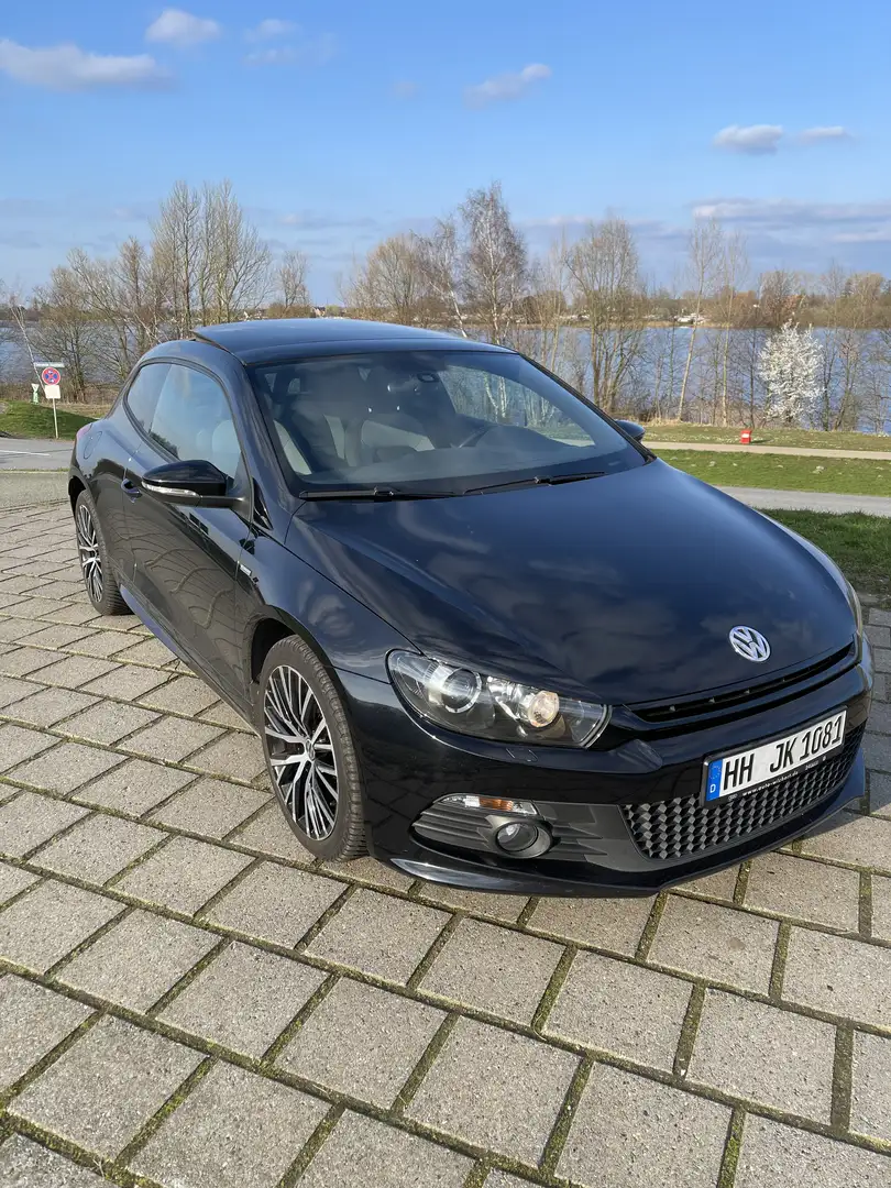 Volkswagen Scirocco 2.0 TSI Life 1Hand, 6Gang, orig.Zustand, HU Neu! Schwarz - 2