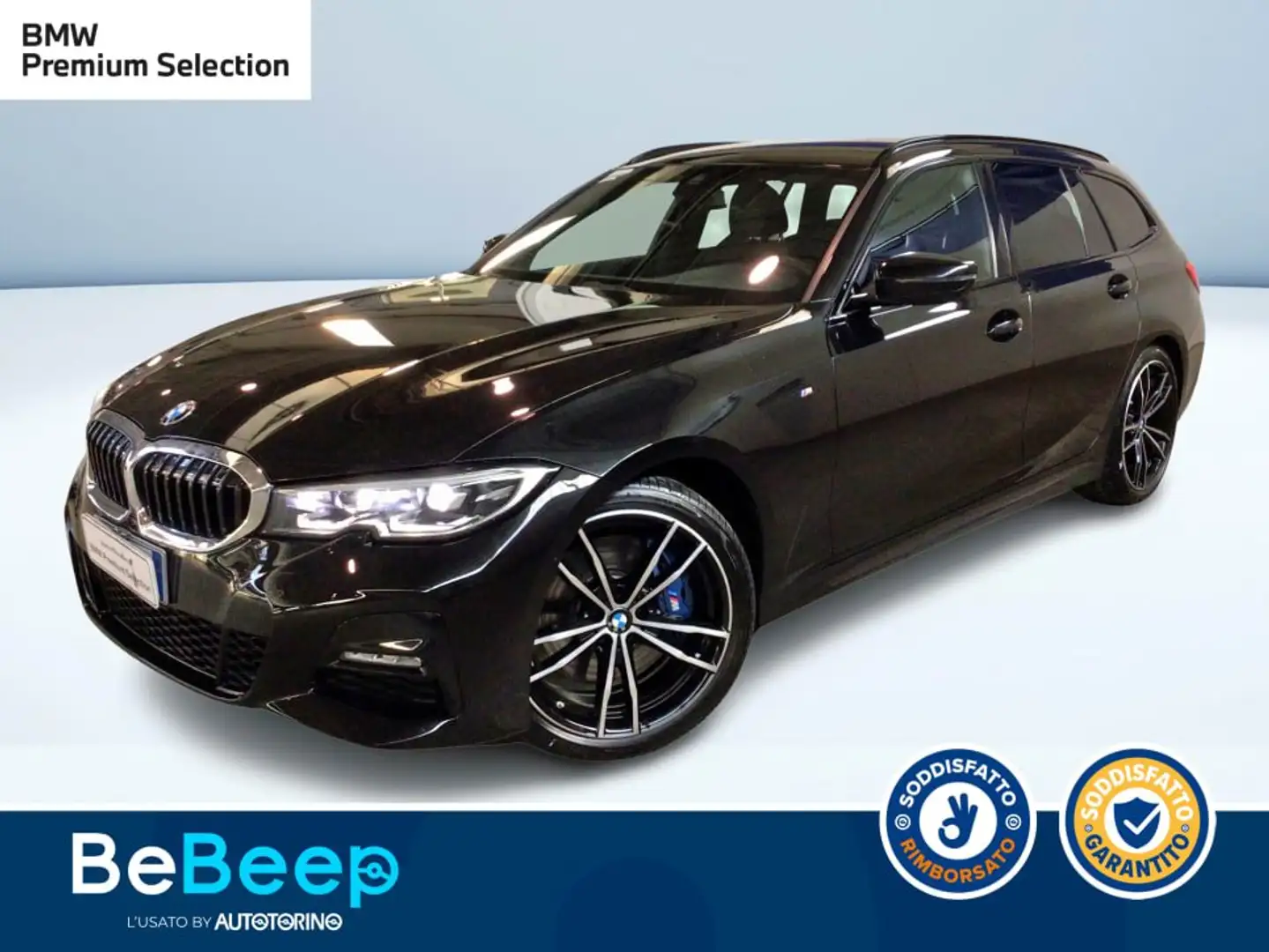 BMW 320 Touring 320D TOURING MHEV 48V MSPORT AUTO Nero - 1
