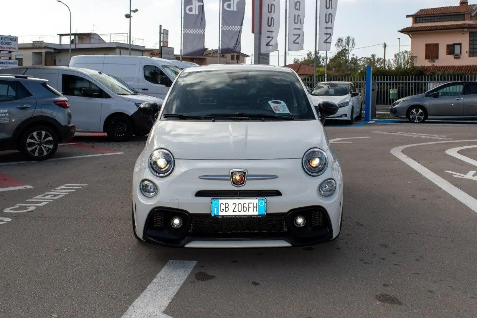 Abarth 595 1.4 Turbo T-Jet 165 CV Turismo Bianco - 2