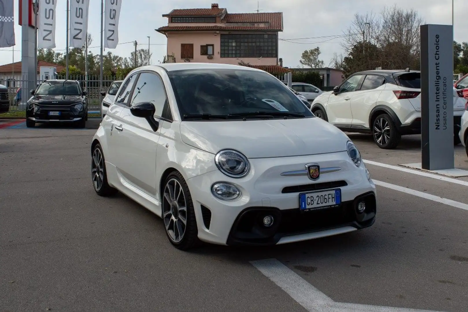 Abarth 595 1.4 Turbo T-Jet 165 CV Turismo Bianco - 1