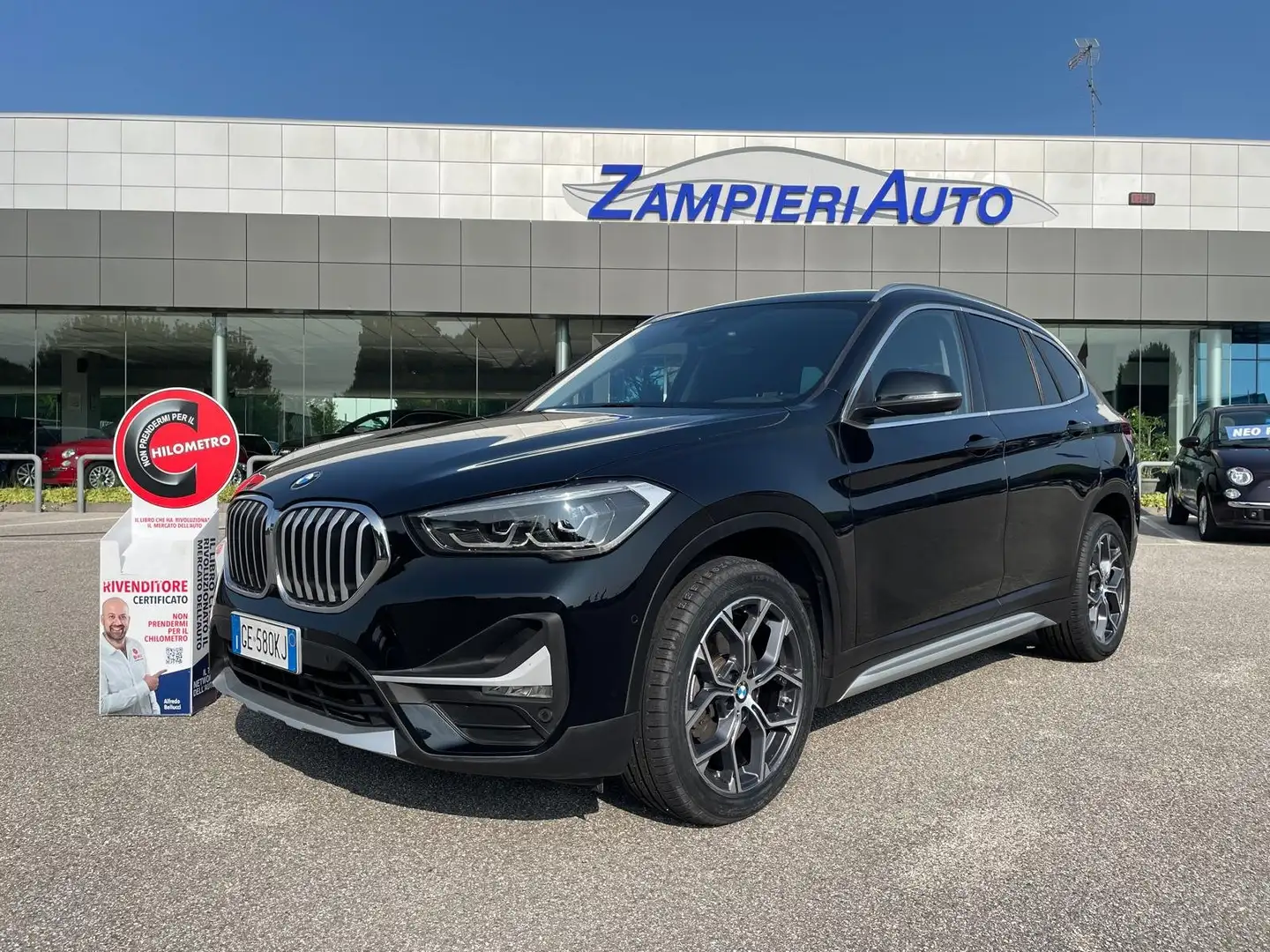 BMW X1 X1 xdrive18d XLINE PLUS auto Nero - 1