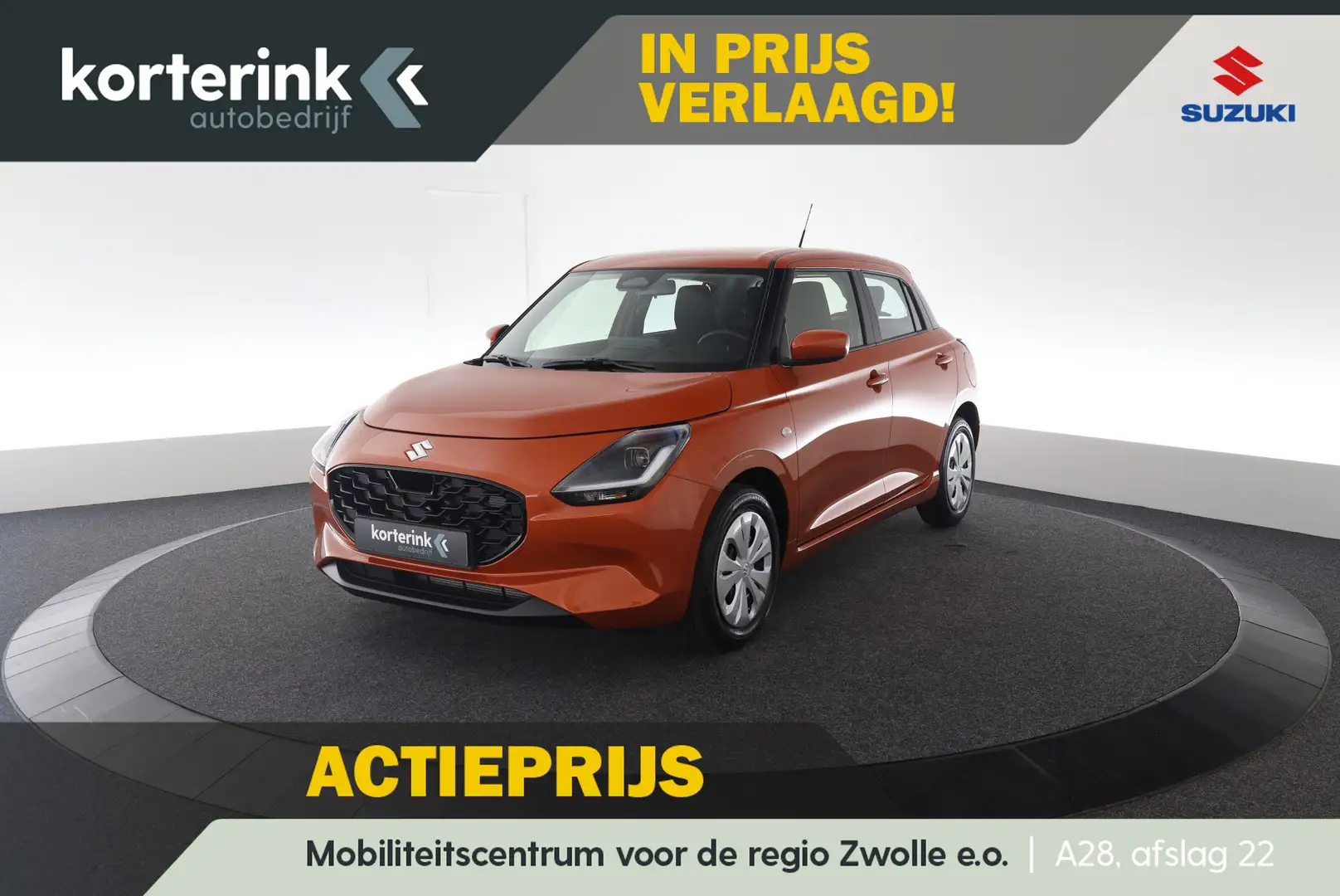 Suzuki Swift 1.2 Comfort Smart Hybrid | € 2.500,- korting! Oranje - 1