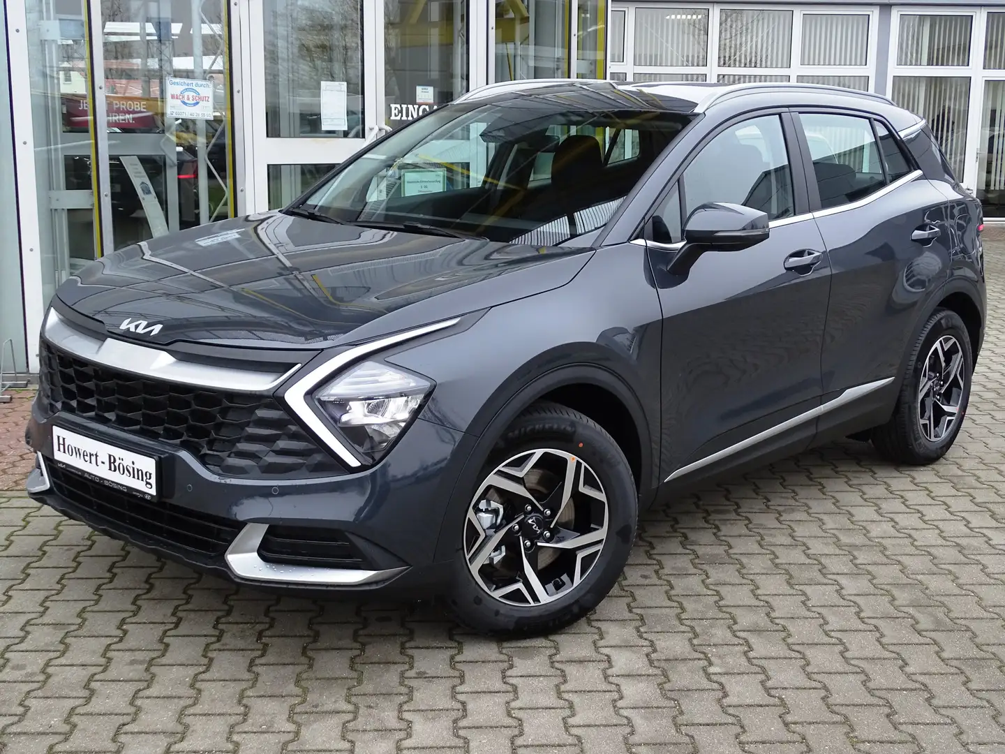 Kia Sportage 1.6 DCT7 48V Klima-SHZG-LHZG-Navi-LED Gris - 1