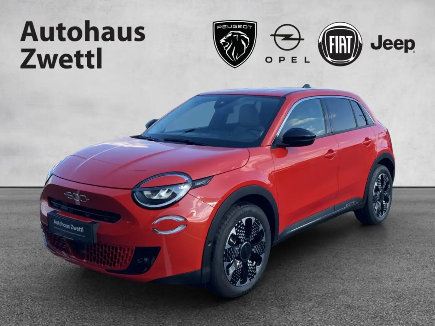 Fiat 600 -e La Prima Elektro 156PS 54kWh Oranj - 1