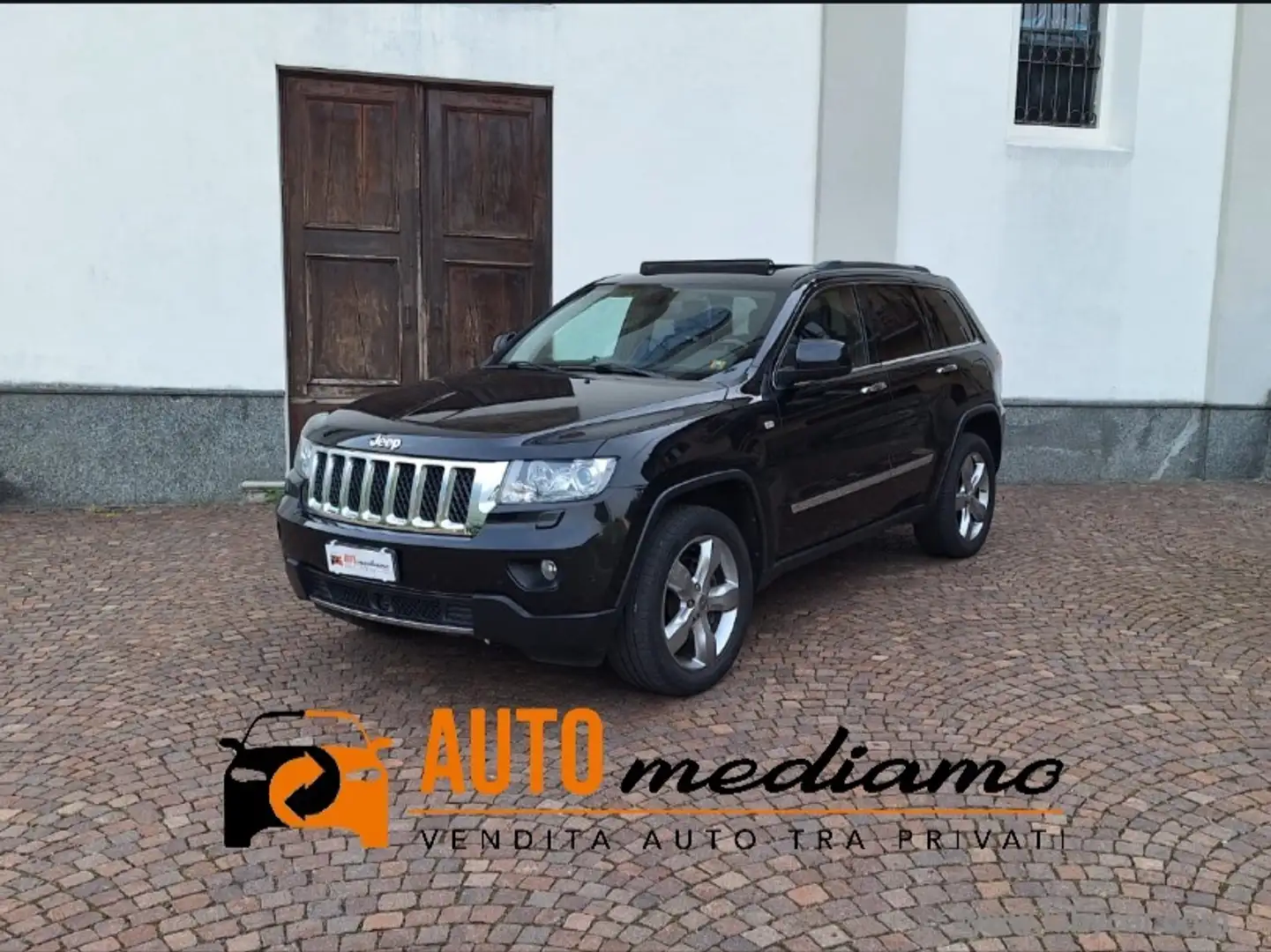 Jeep Grand Cherokee Gr. Cherokee 3.0 241 CV Overland TETTO PELLE ACC Fekete - 1