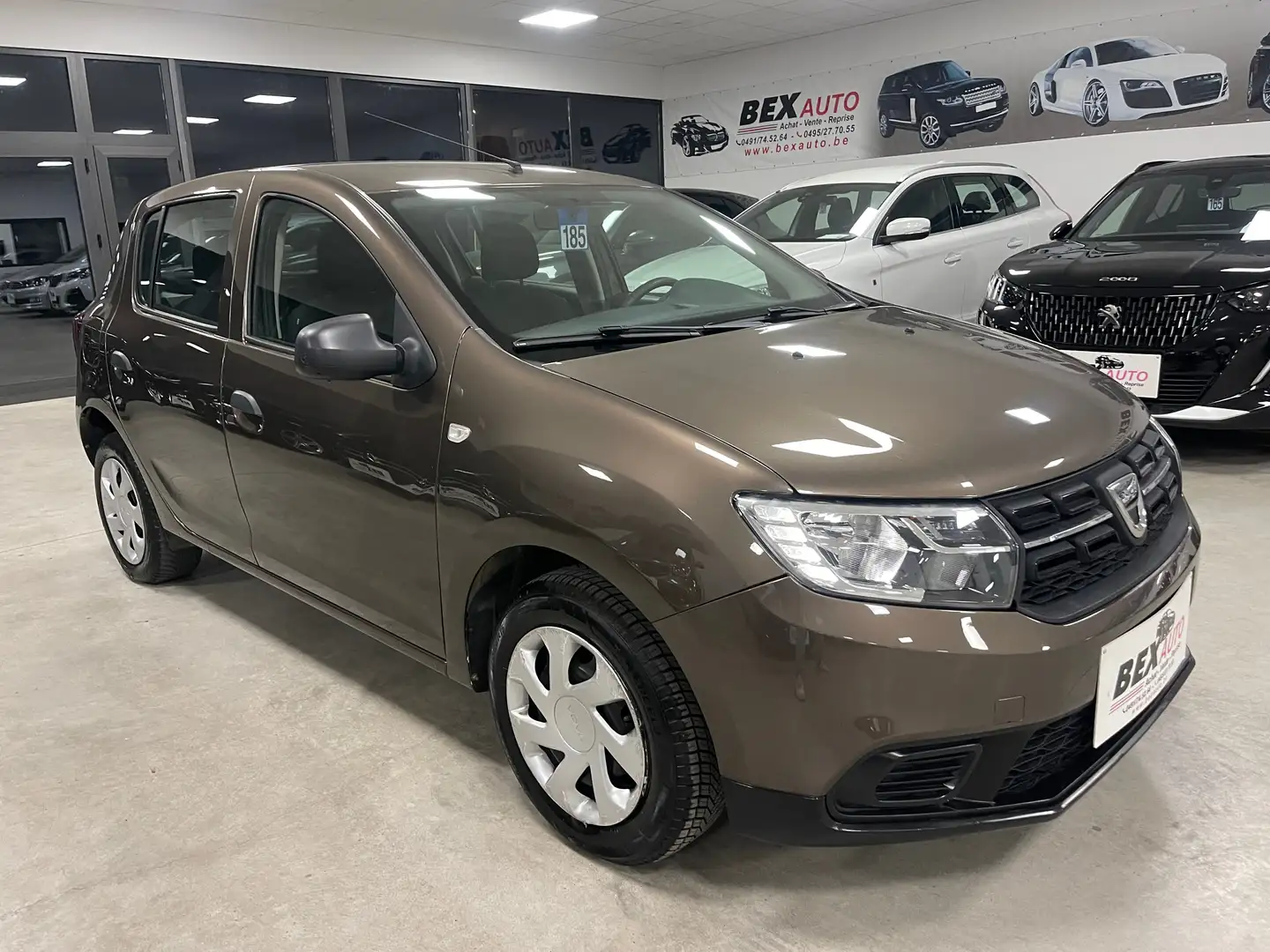 Dacia Sandero 1.0i SCe*1ERPROP*50000KM*GARANTIE12MOIS*5PORTES* Brun - 2