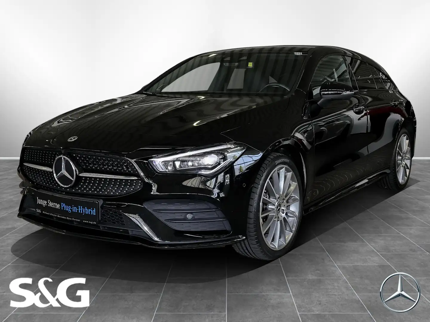 Mercedes-Benz CLA 250 e AMG TOTWINKEL+CARPLAY+360°+MBUX+19" Schwarz - 1