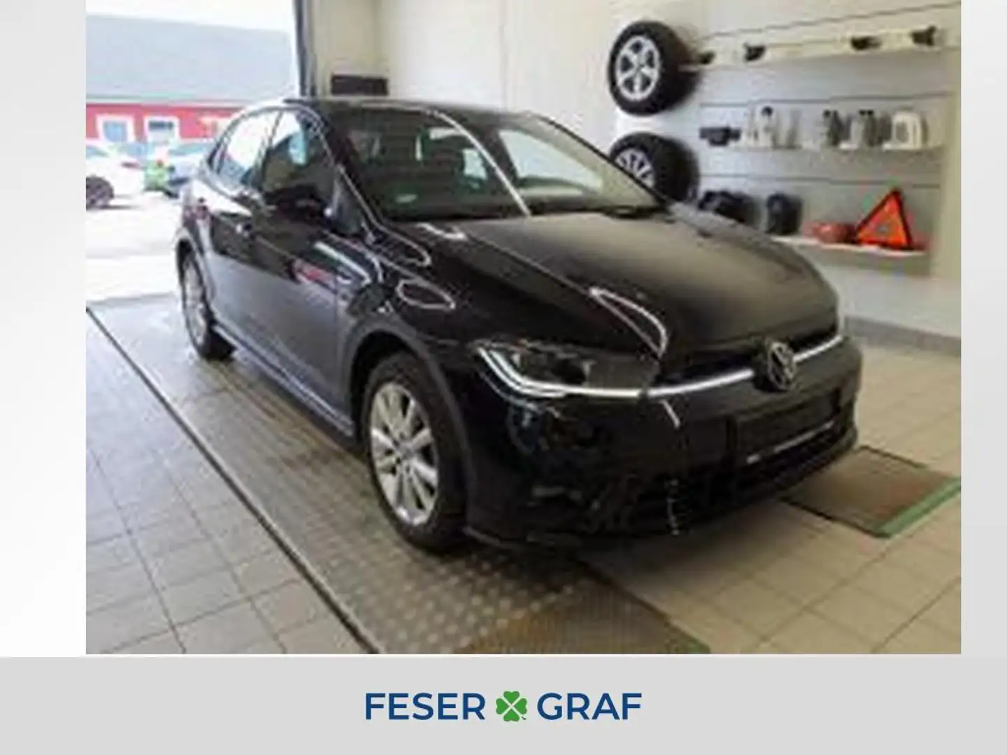 Volkswagen Polo R-Line 1.0 R-L BT070 TSID7F Schwarz - 1