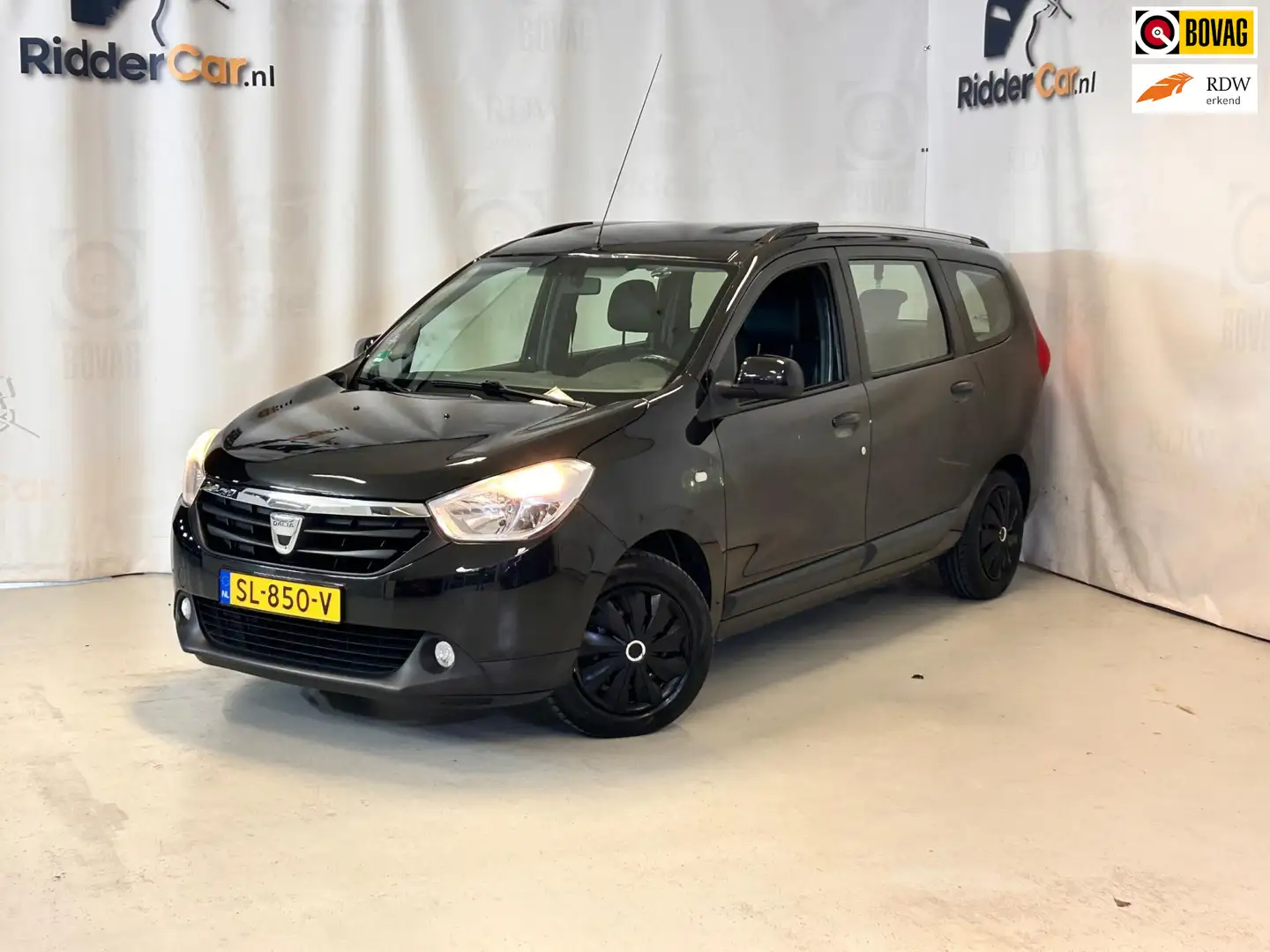 Dacia Lodgy 1.2 TCe Blackline 5p.|CRUISE|NAVI|TREKHAAK|PARK SE Schwarz - 1