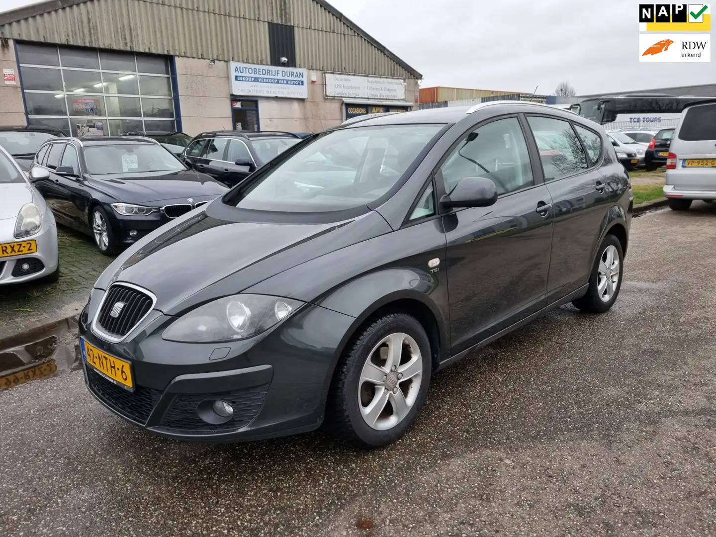 SEAT Altea XL 1.2 TSI Style 77kw 6-Bak Bj:2010 NAP! Grijs - 1