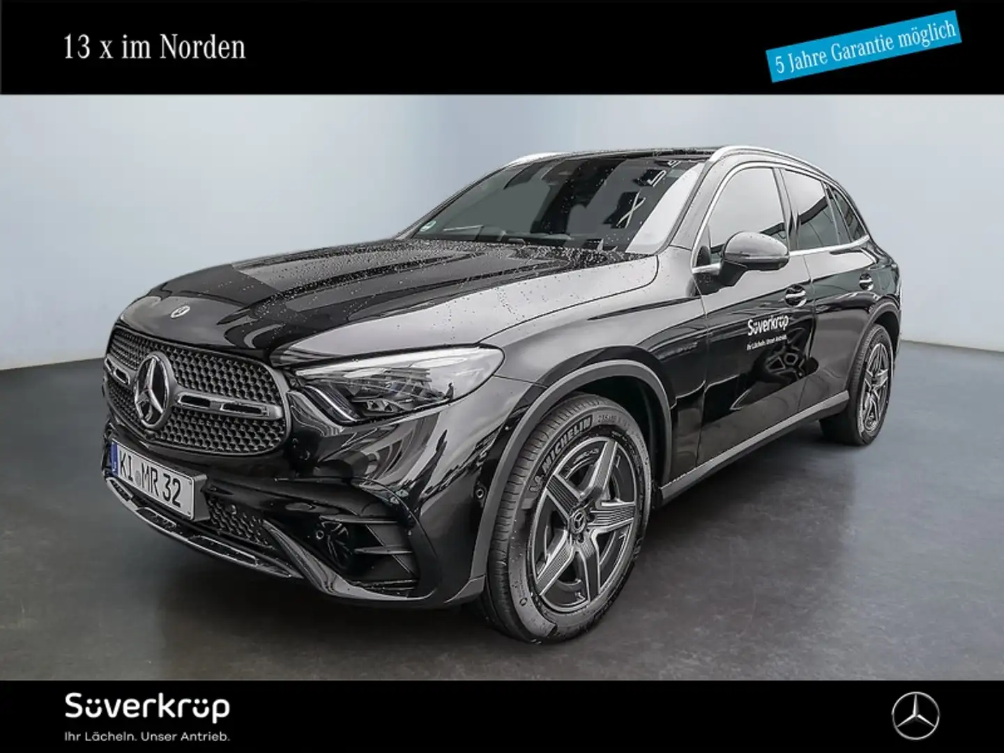 Mercedes-Benz GLC 220 d 4M AMG MEMO 360 AHK DISTR KAMERA SPUR Schwarz - 1