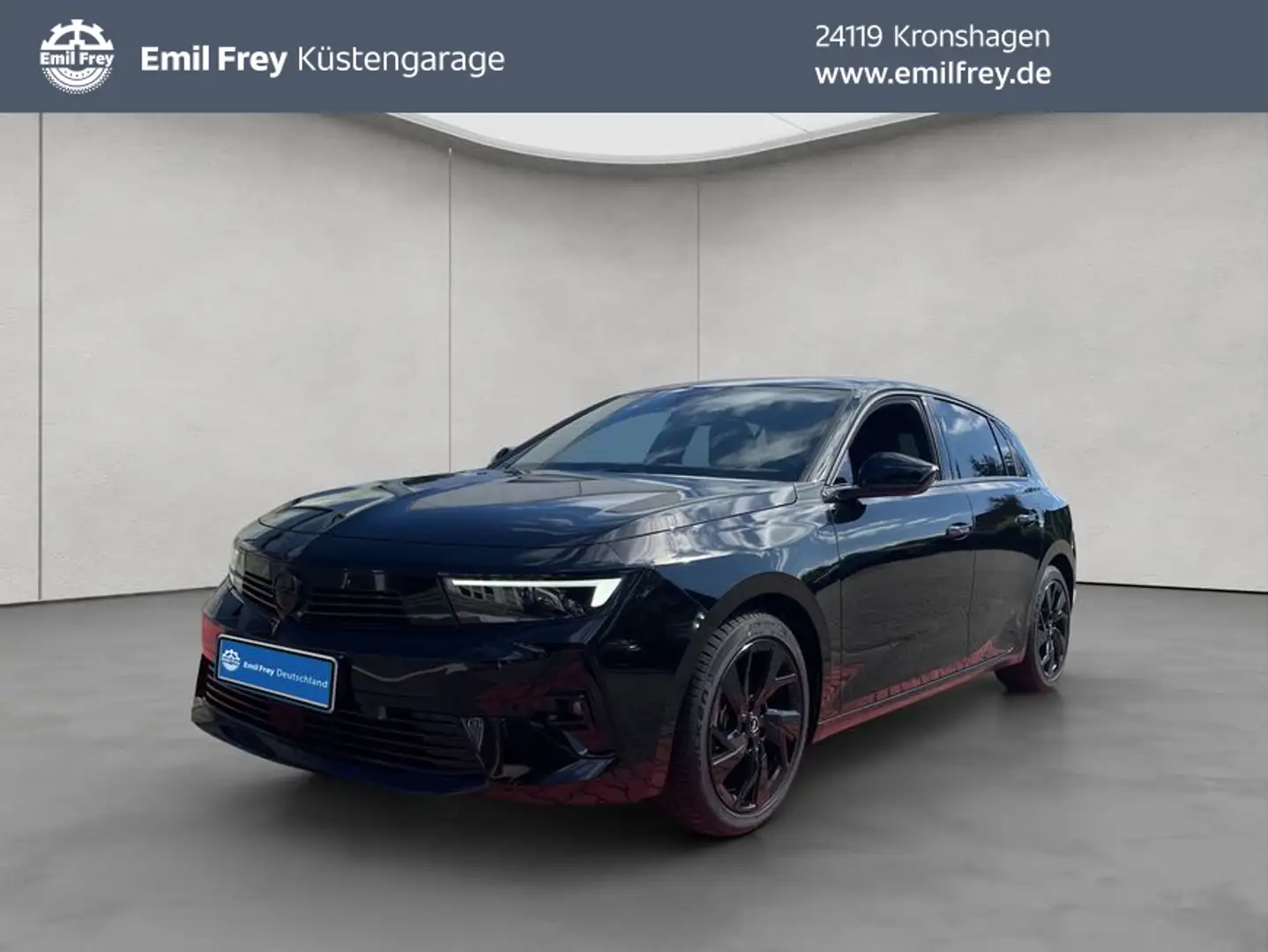 Opel Astra 1.2 Turbo Automatik GS GRR RFK AHK Noir - 1