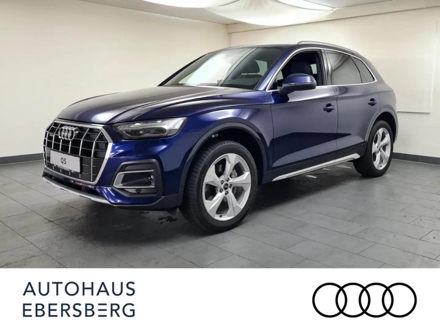 Audi Q5 advanced 40 TDI qu Business MTRX StHzg Tour Blau - 1