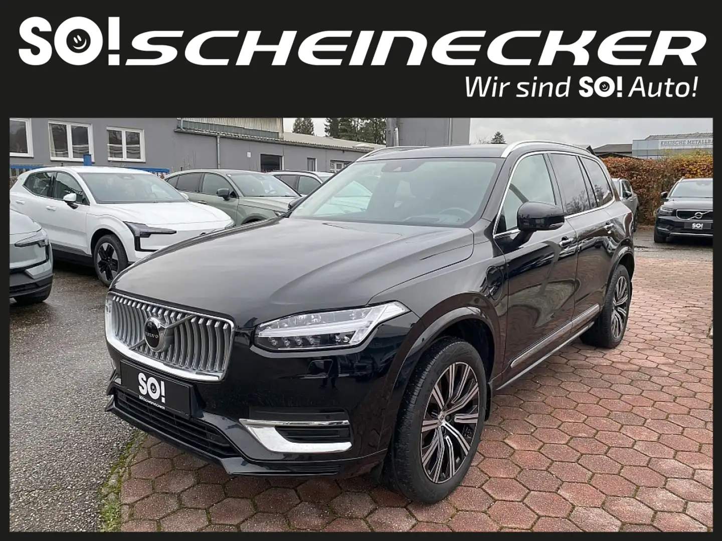 Volvo XC90 T8 AWD Recharge PHEV Inscription Geartronic Noir - 2