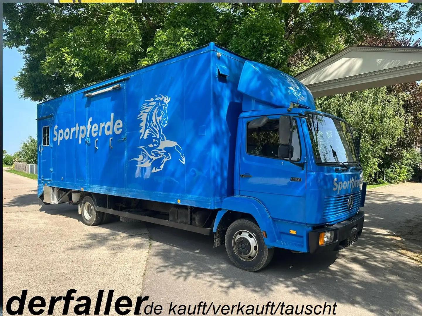 Mercedes-Benz 817 L 1-4 Pferde Oldtimer Bleu - 1