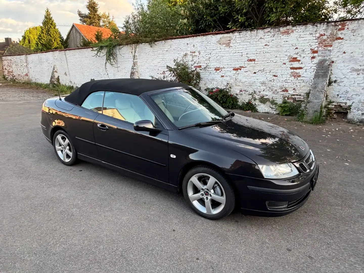 Saab 9-3 2.0t Vector Cabriolet TOPZUSTAND crna - 2