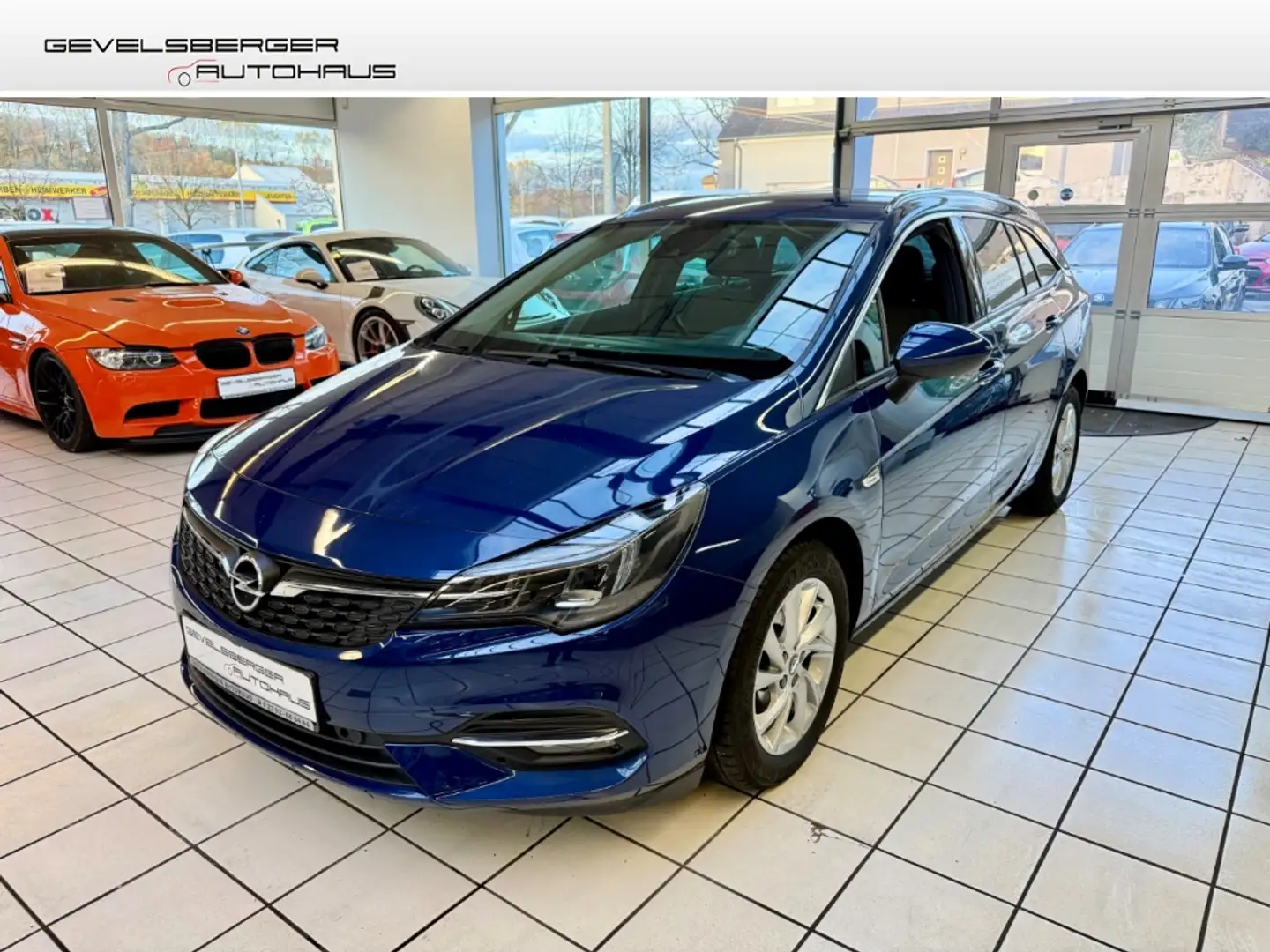 Opel Astra K Sports Tourer Elegance Neuer Motor bei 57tkm Blau - 1