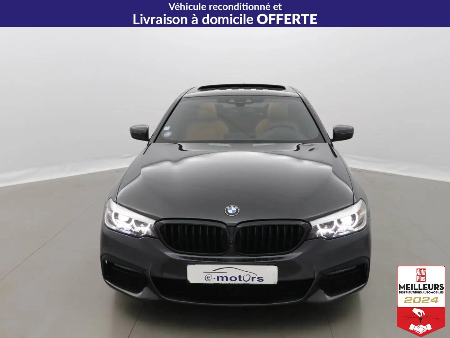 BMW 530 530e iPerformance 252 ch BVA8 - M Sport Blanc - 2