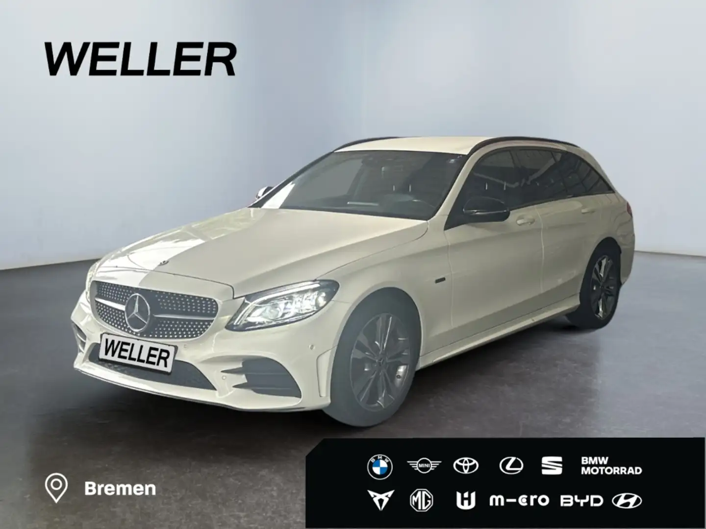 Mercedes-Benz C 300 de T 9G-TRONIC AMG Line*LED*SHZ*Kamera*PDC* Weiß - 1