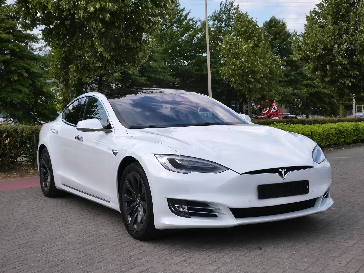 Tesla Model S 75D Dual Motor, Panoramisch schuifdak, Garantie Weiß - 1