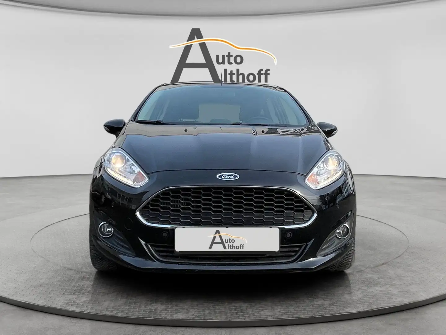 Ford Fiesta 1.0EcoBoost KLIMA NAV SHZ KAM PARK Noir - 2