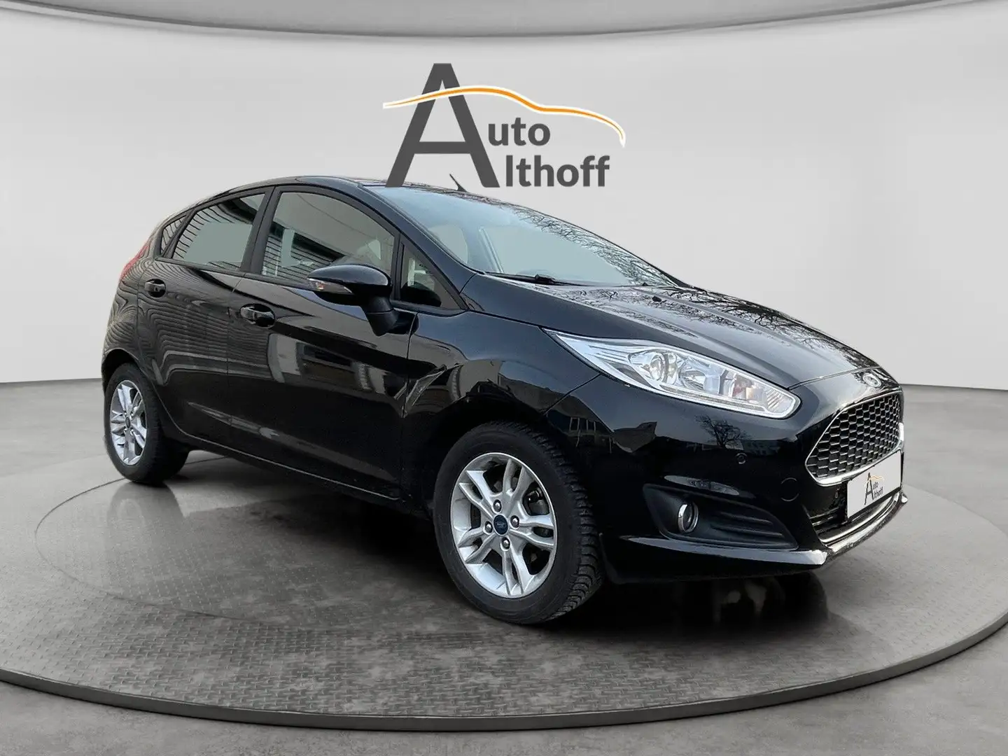 Ford Fiesta 1.0EcoBoost KLIMA NAV SHZ KAM PARK Noir - 1