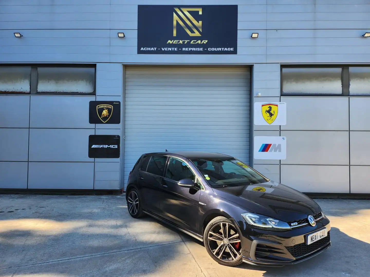 Volkswagen Golf 7 gtd Noir - 2