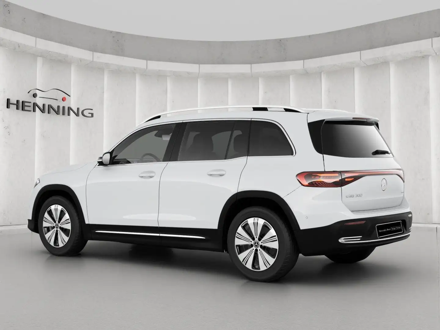 Mercedes-Benz EQB 300 Progressive 4M Panorama Kamera Totw. LHZ Blanc - 2
