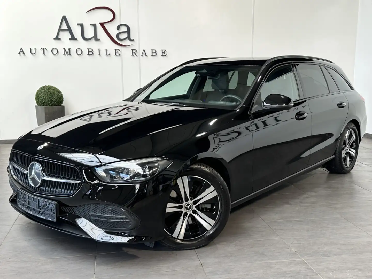 Mercedes-Benz C 220 T Avantgarde NAV+LED+KAM+VCOCKPIT+CARPLAY Noir - 1