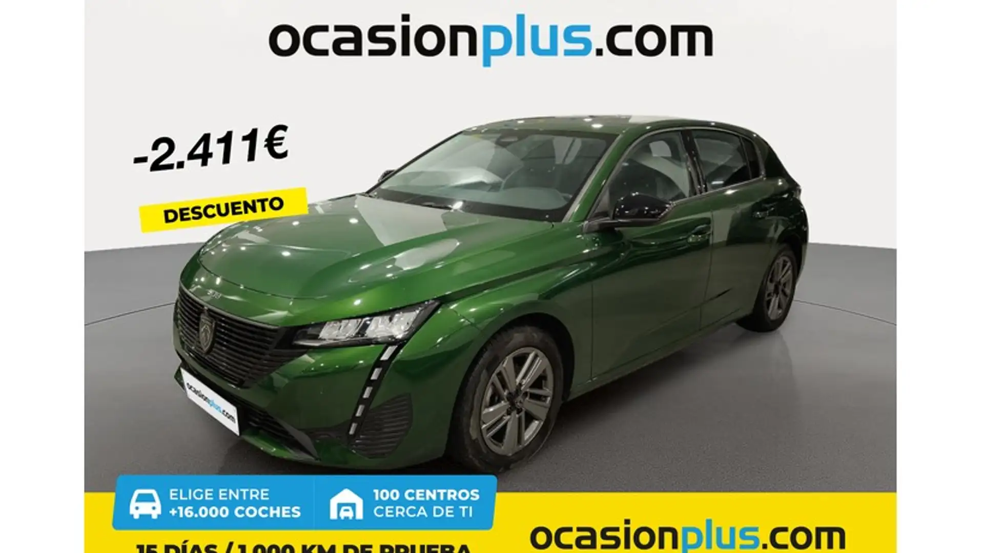 Peugeot 308 1.2 PureTech S&S Active Pack EAT8 130 Verde - 1