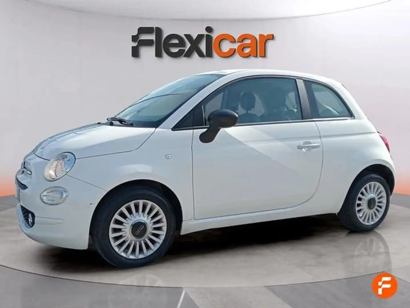 Fiat 500 1.2 Lounge Blanc - 2