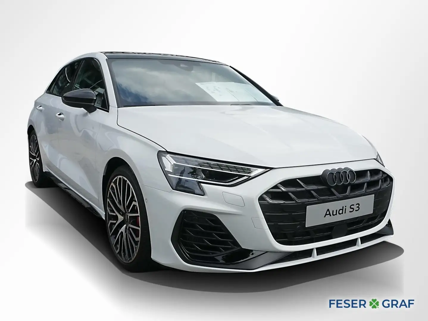 Audi S3 Sportback TFSI Matrix Pano Navi Blanc - 2