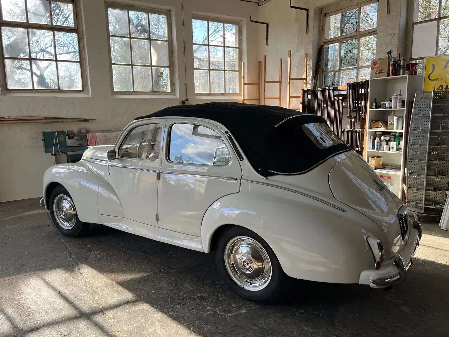 Peugeot 203 Decouvrable Cabrio Tausch möglich !! Bílá - 2