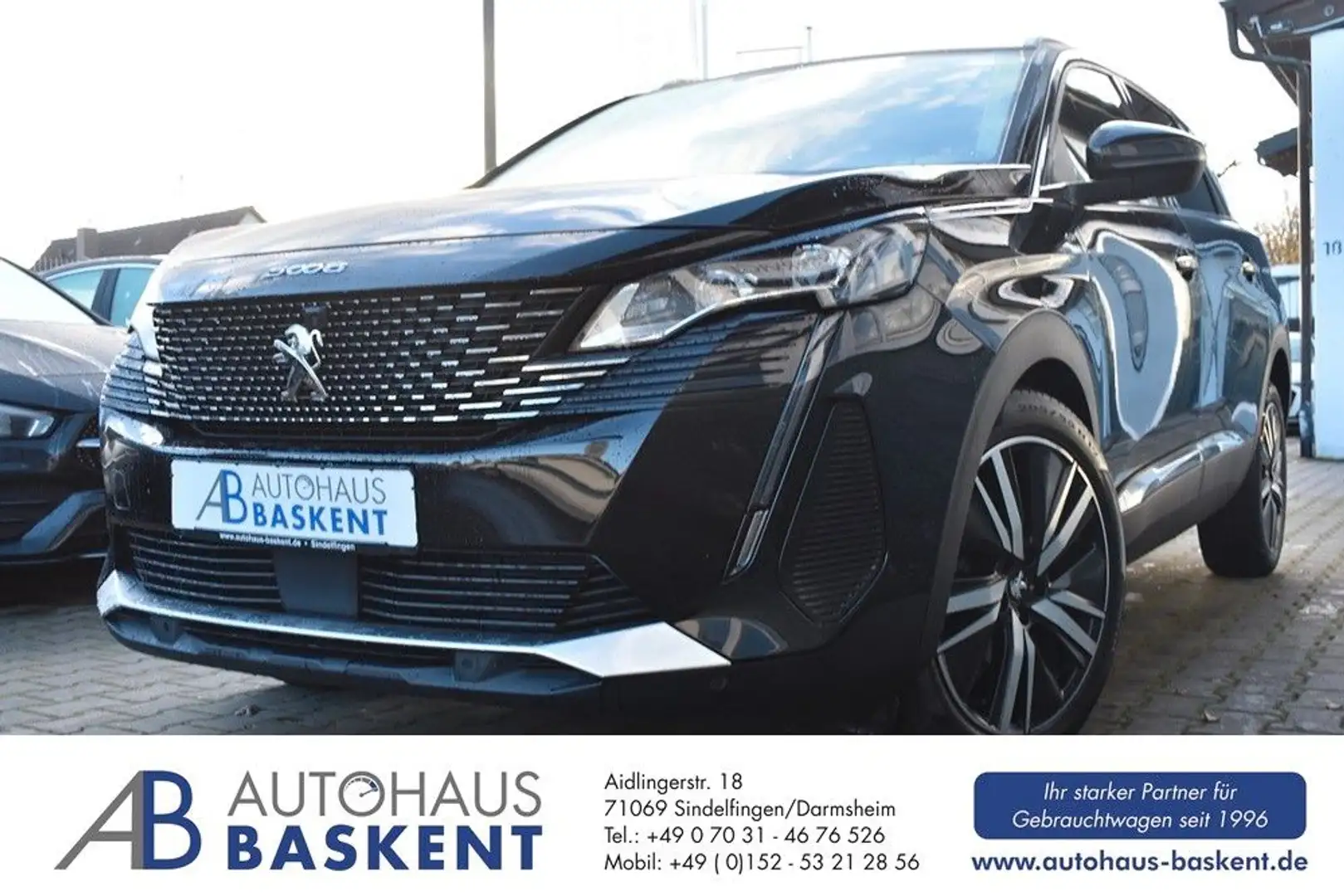 Peugeot 5008 GT-LINE*LED*MEMORY*KAMERA*SHZ*7-SITZER* Schwarz - 1