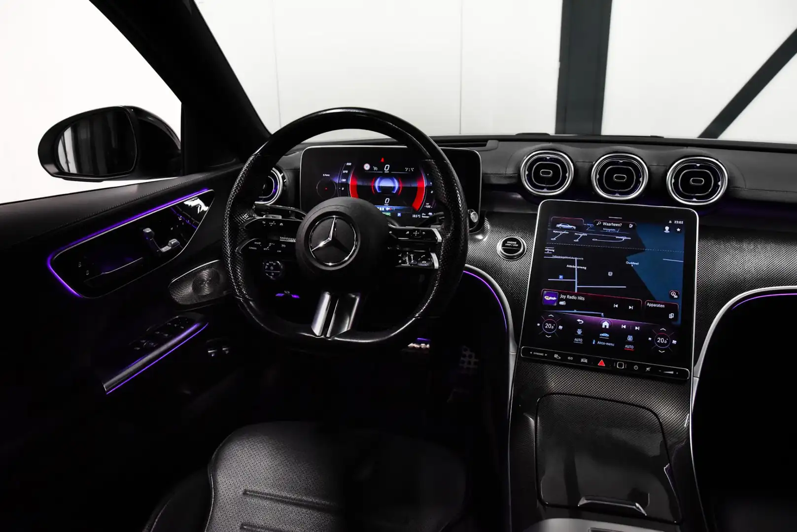 Mercedes-Benz C 300 e AMG | PANO | LASER | HUD | Ambiance Lights | FUL Blanc - 2