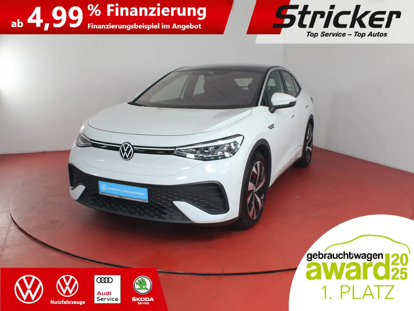Volkswagen ID.5 Pro Performance 150/77 263,-ohne Anzahlung Navi K White - 2