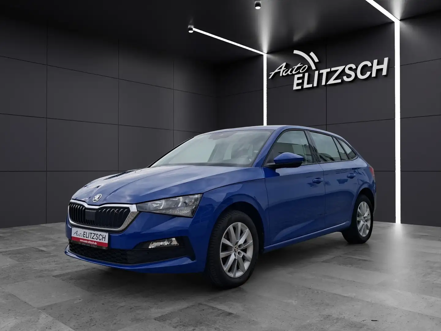 Skoda Scala TSI Ambition LED Klima PDC SHZ GRA LM Blau - 2