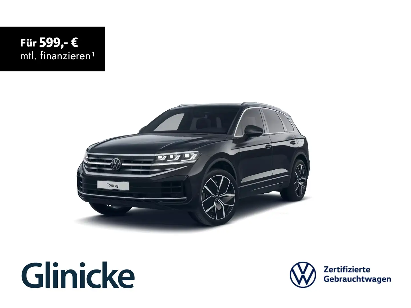 Volkswagen Touareg 3.0 TSI eHybrid 4MOTION Pano Leder Luft Schwarz - 1