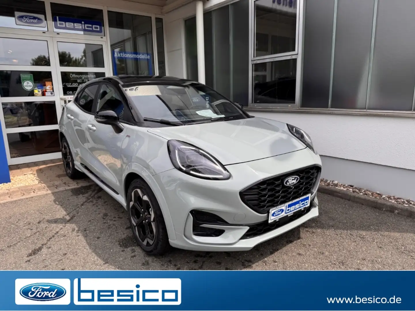 Ford Puma ST-Line X MHEV+LED+PDC+DAB+B&O+NAV+KeyFree+ Grijs - 1