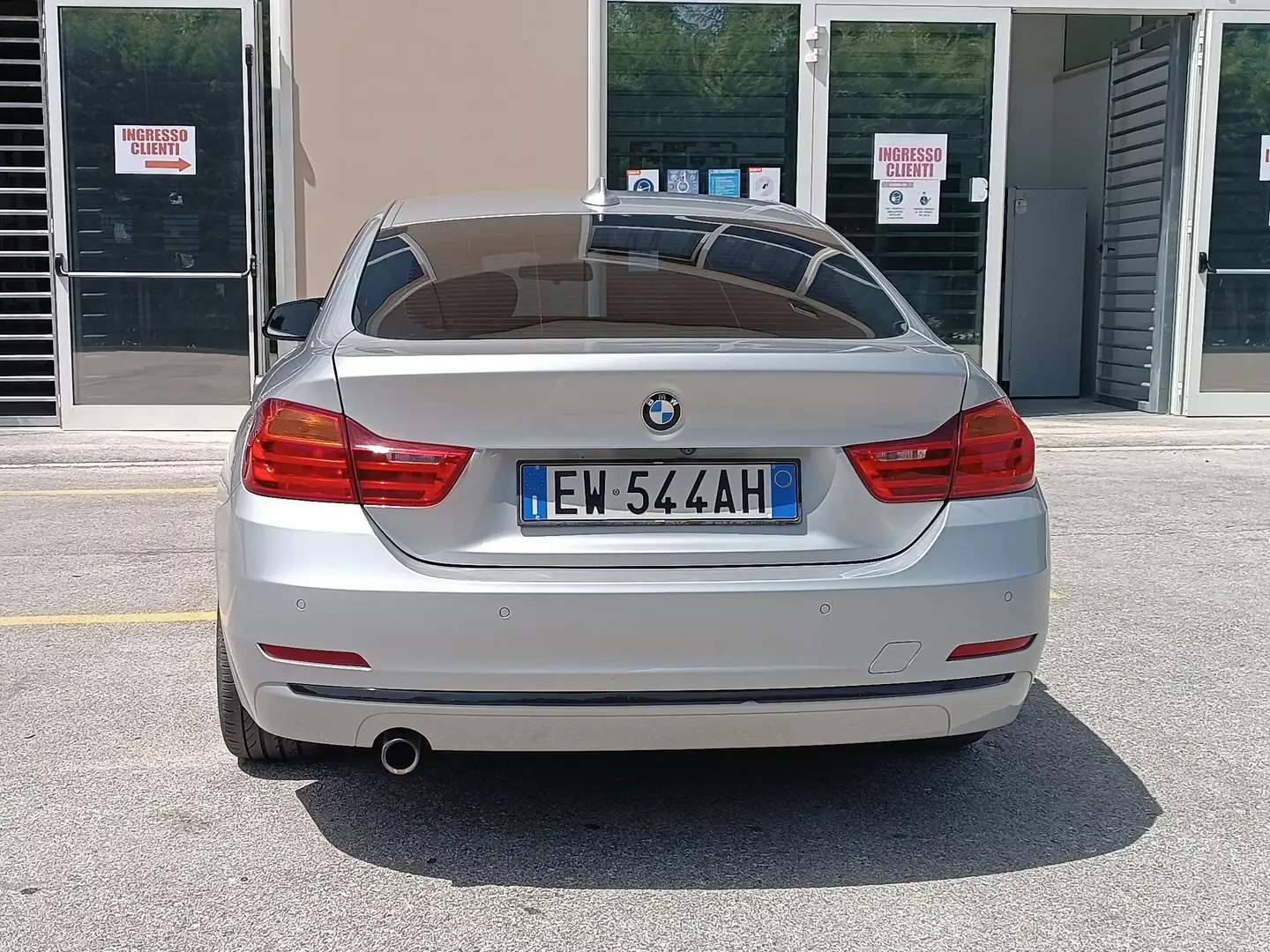 BMW 418 Silber - 2