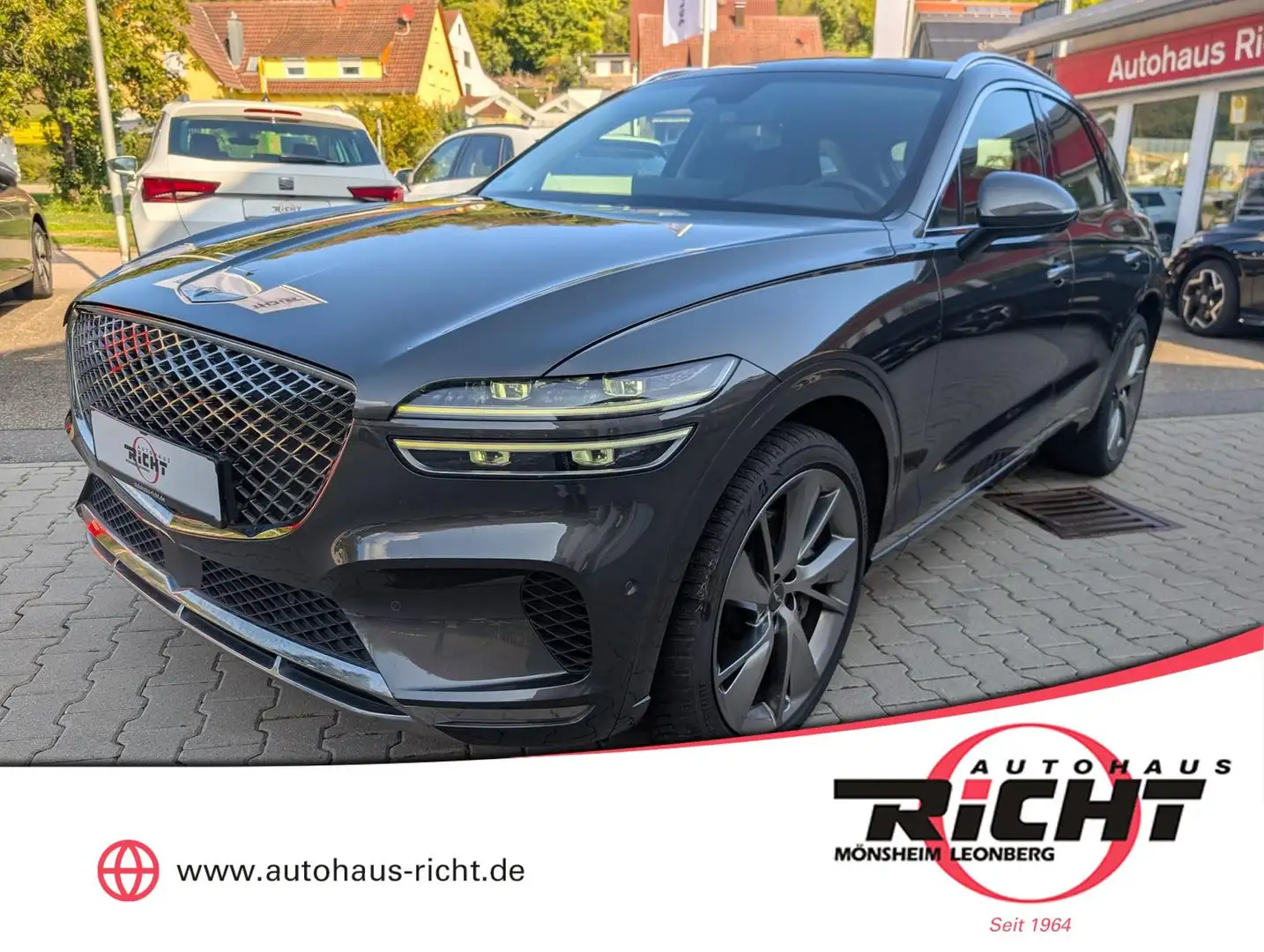 Genesis GV70 2.2 CRDi Luxury Line Pano ACC Grau - 1