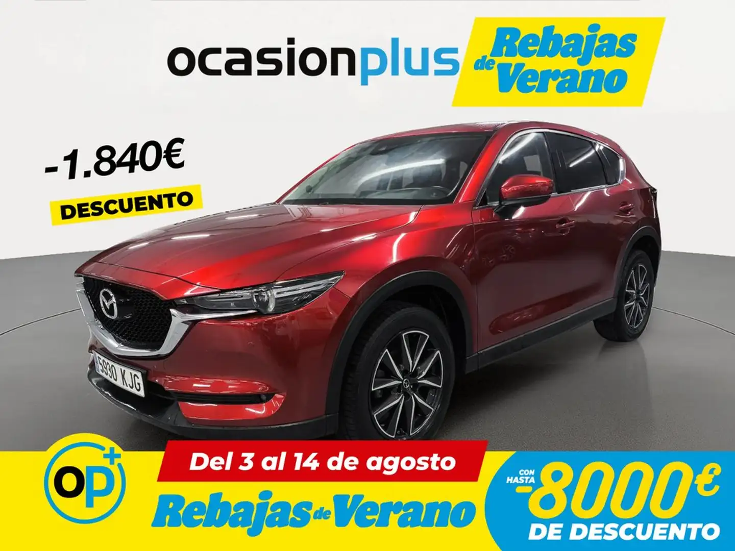 Mazda CX-5 2.0 Zenith 2WD 121kW Rojo - 1