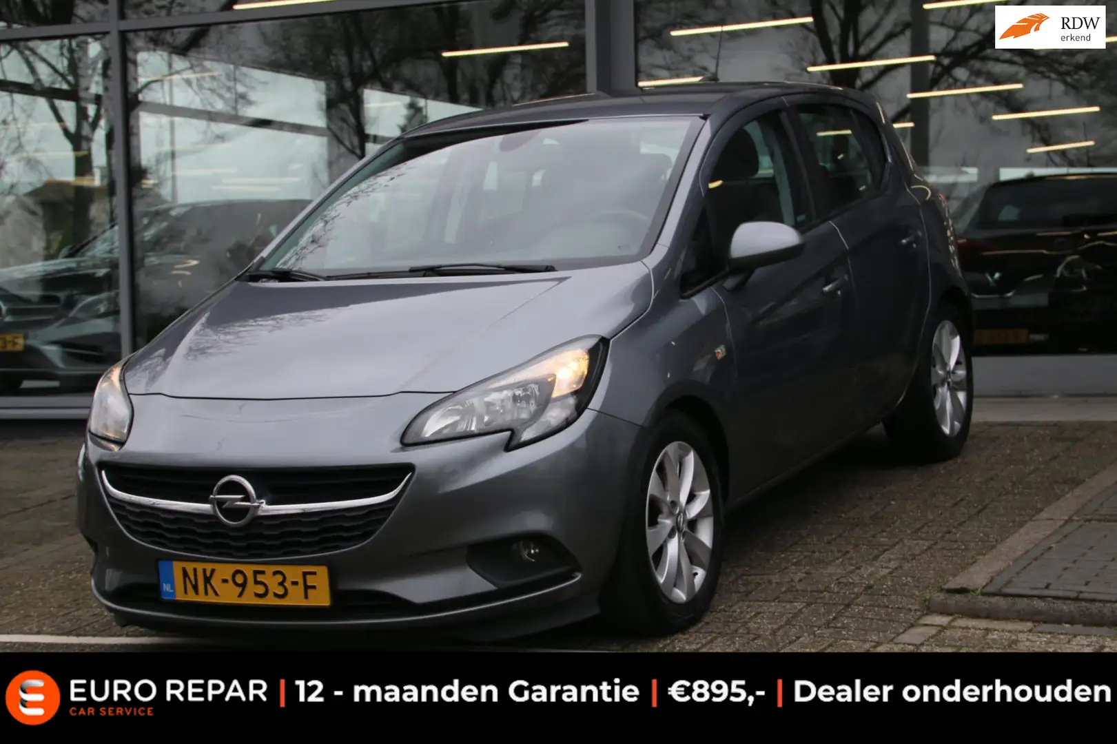 Opel Corsa 1.0 Turbo Edition DEALER OND. NL-AUTO NAP! Grijs - 1