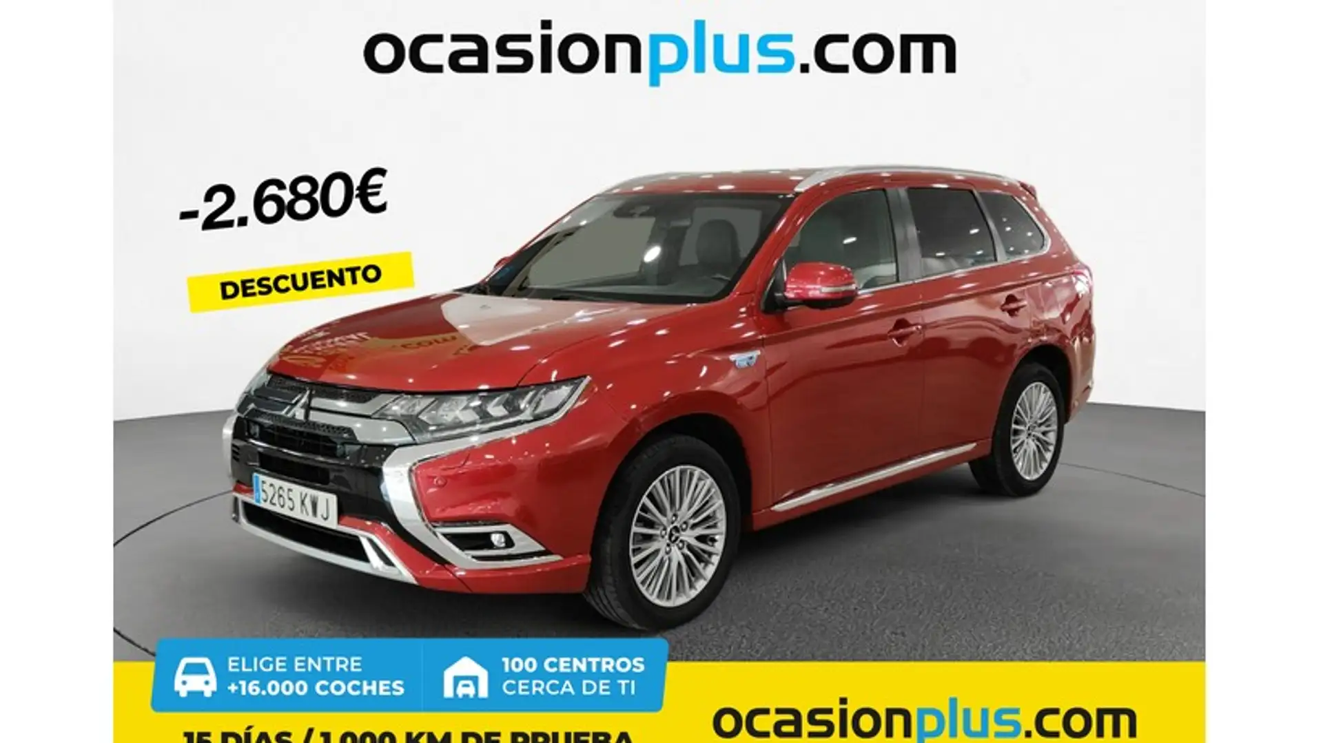 Mitsubishi Outlander PHEV Kaiteki 4WD Rojo - 1