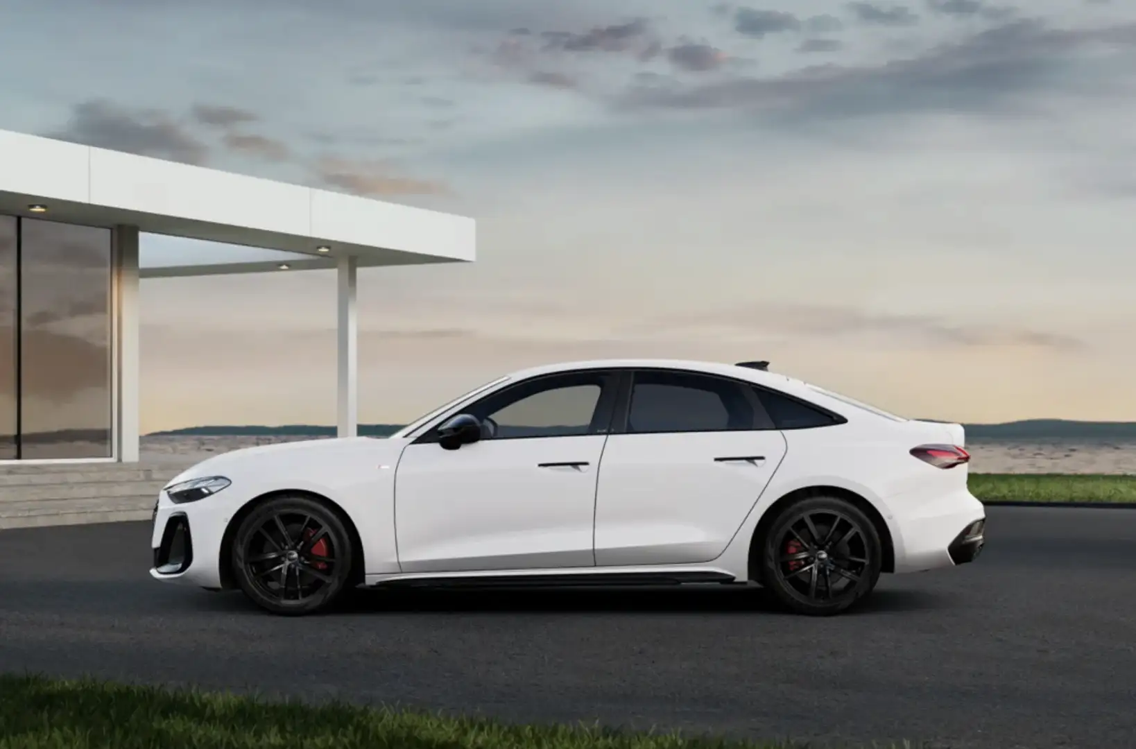 Audi A5 2.0TDI Black line S tronic 150kW Blanco - 2