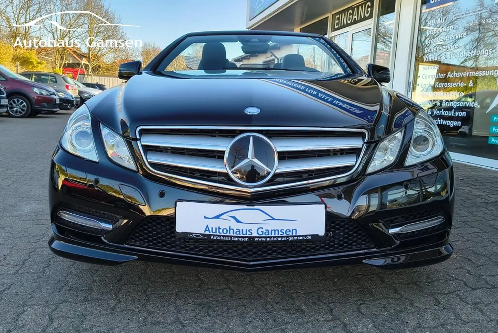 Mercedes-Benz E 500 Cabrio AMG Line Navi/Aircap/Airscarf/Leder Black - 2