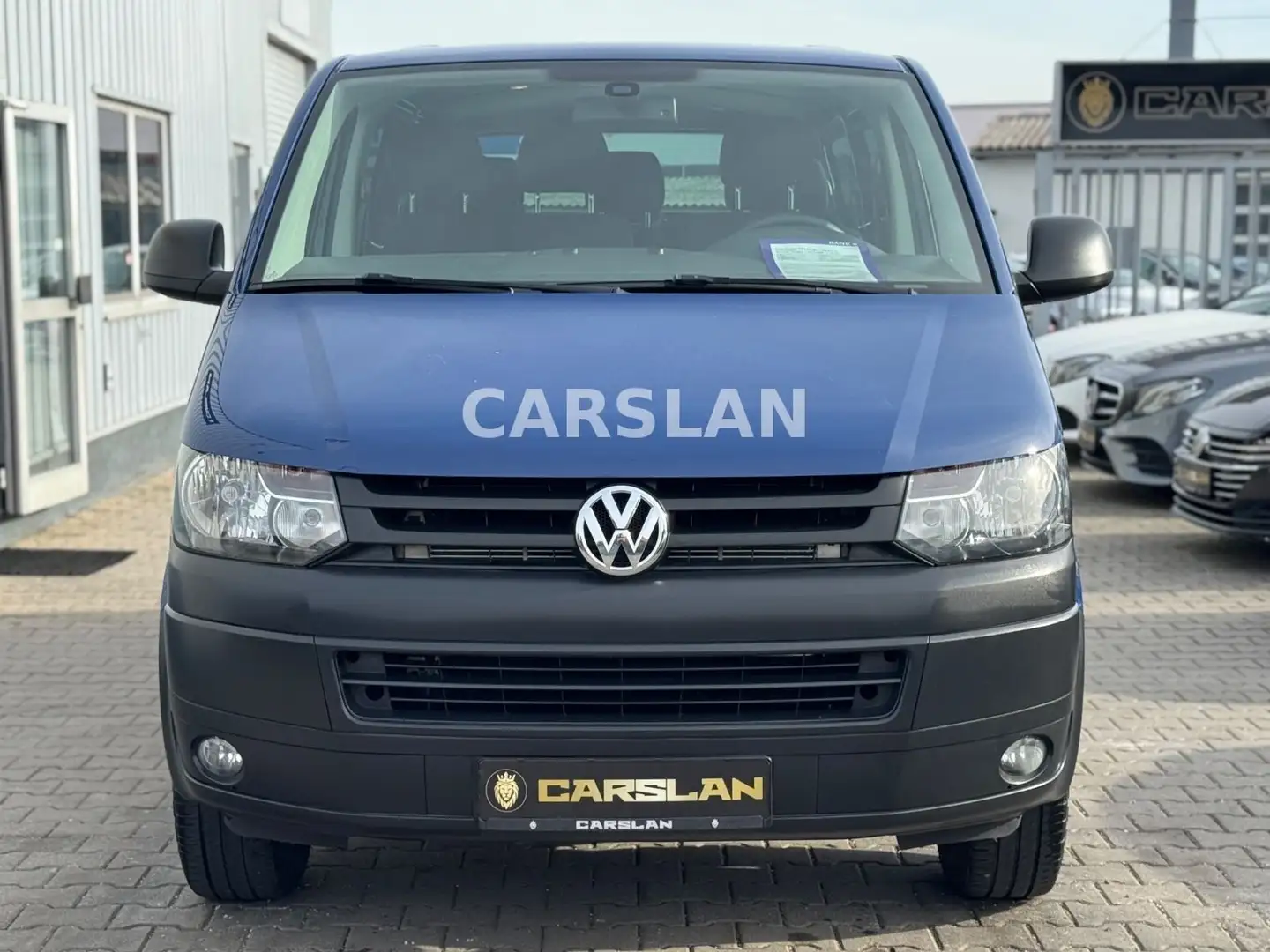 Volkswagen T5 Transporter T5 2.0 TDI "1.HAND+9-SITZER+KLIMA+PDC+AHK+EURO5" Bleu - 2
