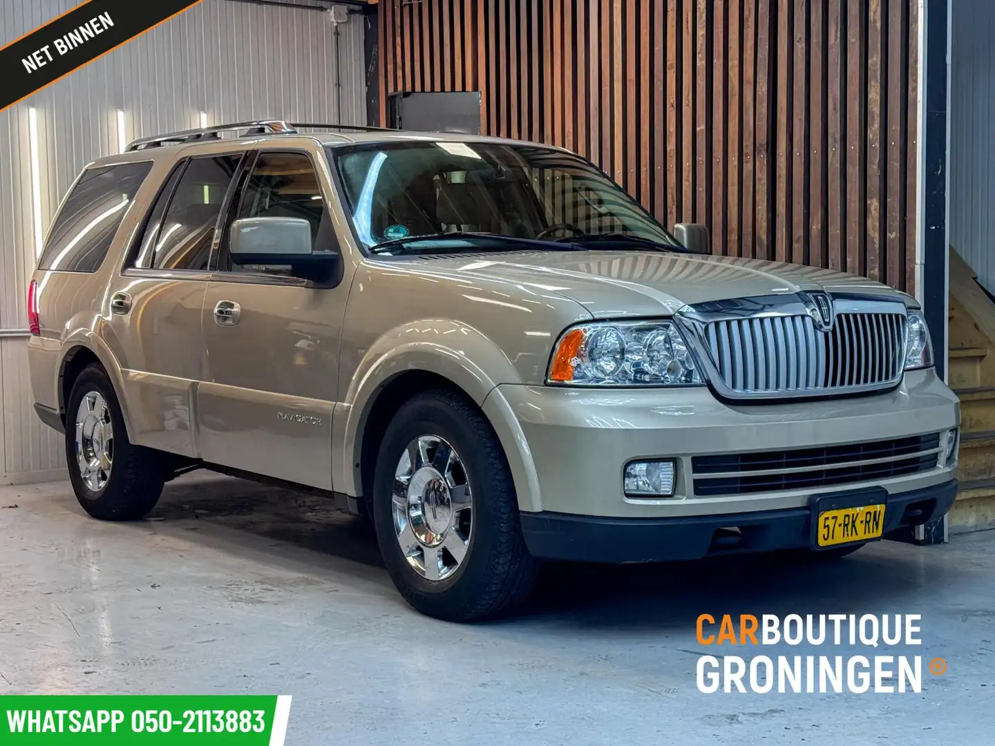 Lincoln Navigator 5.4 V8 Ultimate | 7p | NL AUTO | AUTOMAAT 6 Beige - 1