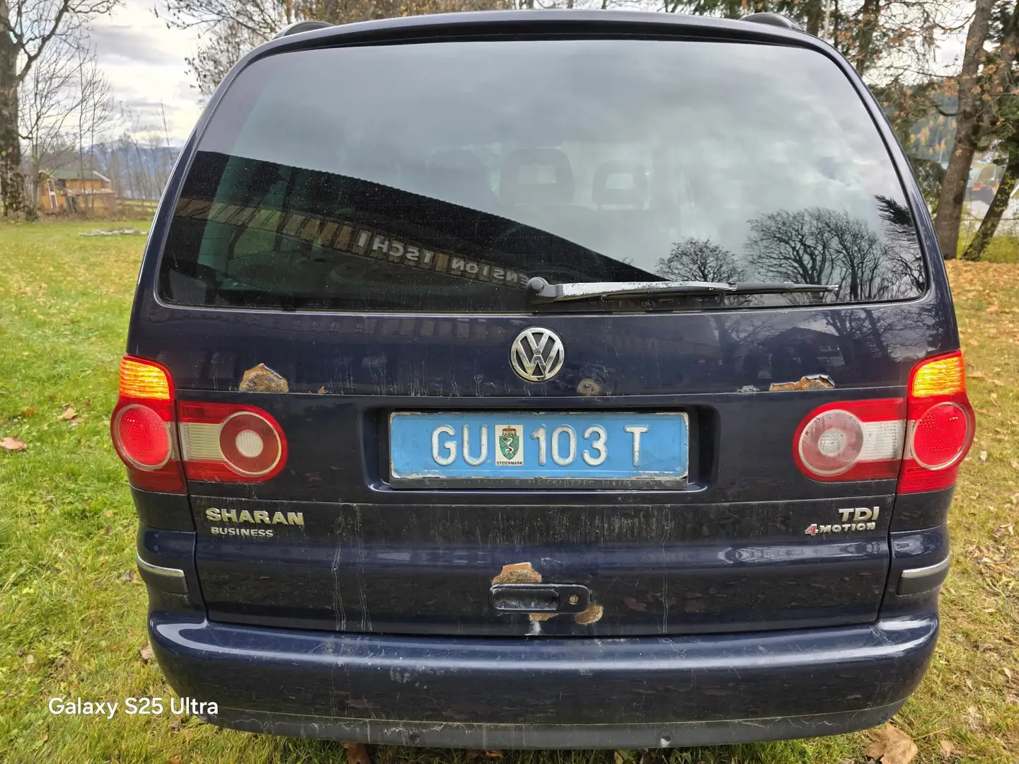 Volkswagen Sharan 1.9 TDI 4Motion Exclusive Edition Blau - 2