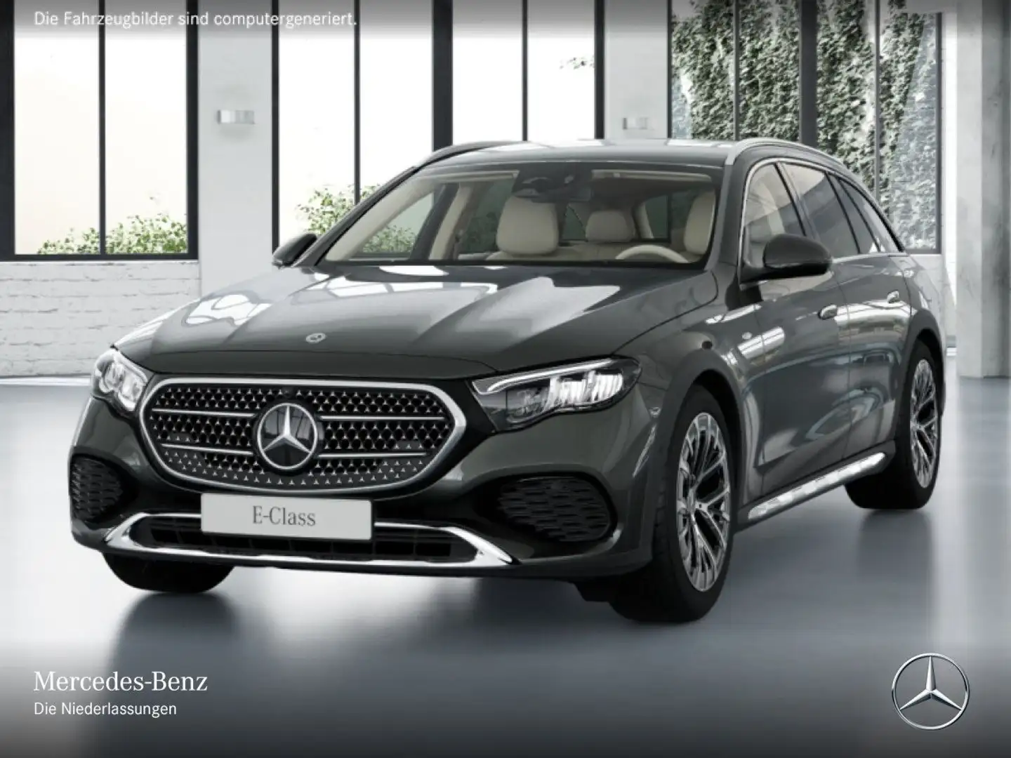 Mercedes-Benz E 300 de T 4M Hybrid Avantgarde 360° Airmat Distr. Grau - 2